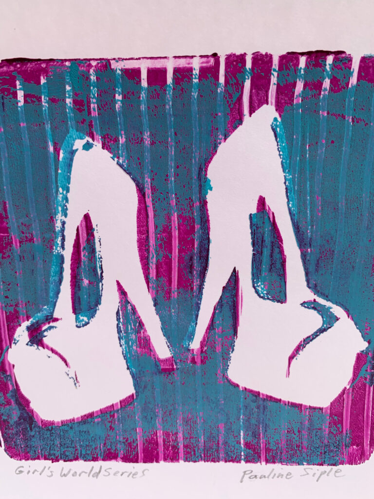 High Heel Shoes, 11 x 8 1/2, Gel print, $45