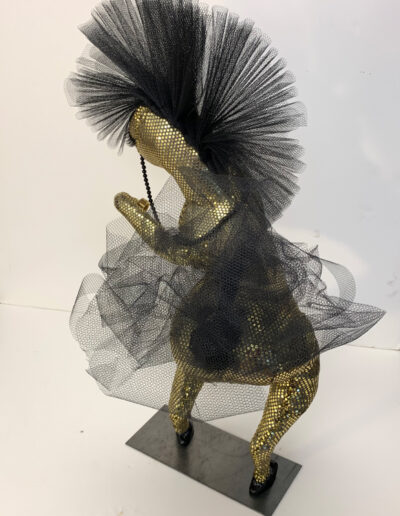 Doll Series: Royal Lady (Back), 26”w x 30”H x 15”d.